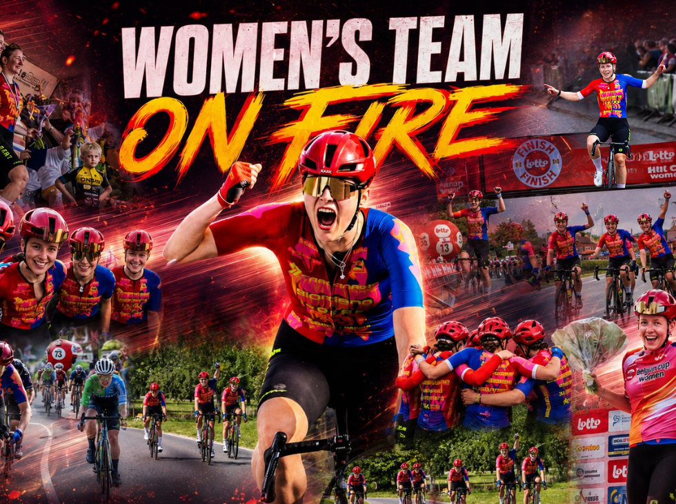 Nieuwsafbeelding Women’s team ON FIRE